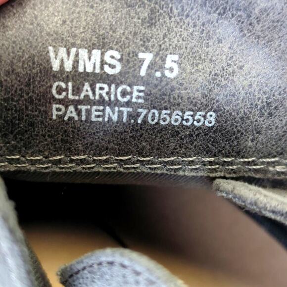 Report Gray "Clarice" Heeled Ankle Booties Suede Size 7.5 - Picture 9 of 9